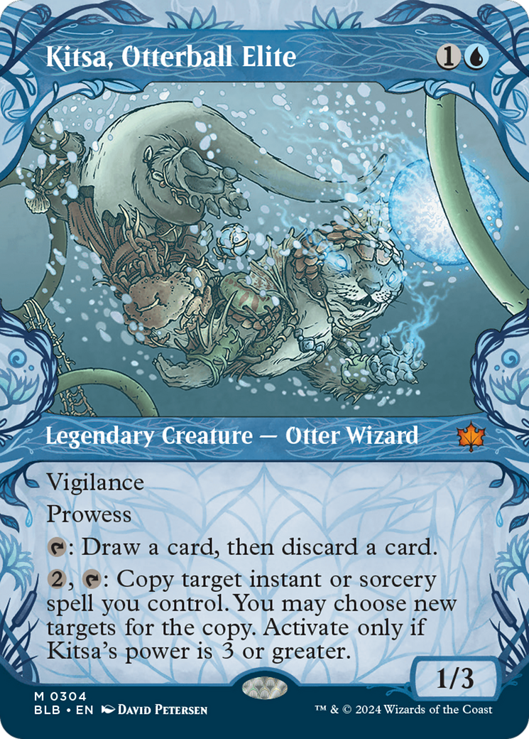Kitsa, Otterball Elite | Bloomburrow #304 [foil]