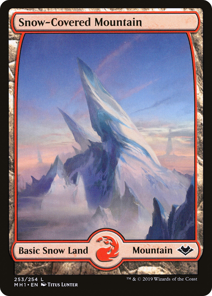 Snow-Covered Mountain | Modern Horizons #253 [foil]