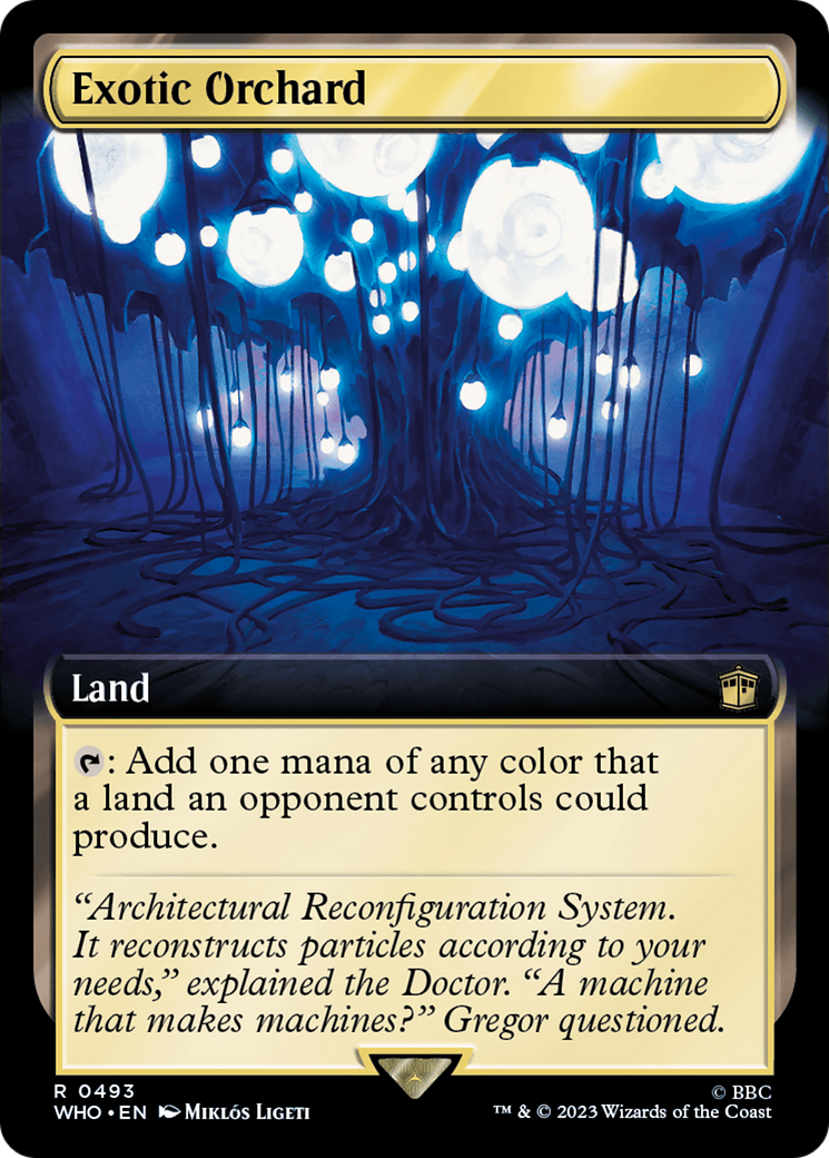 Exotic Orchard | Doctor Who #493 [foil]