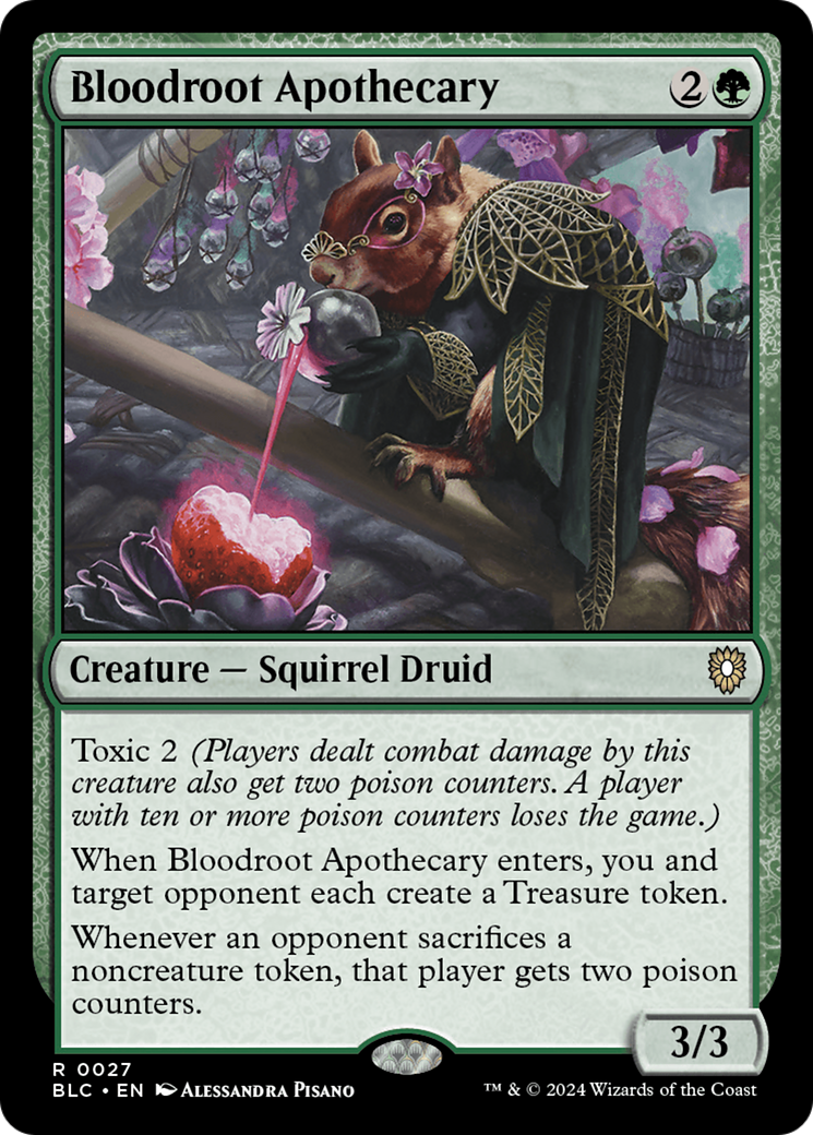 Bloodroot Apothecary | Bloomburrow Commander #27