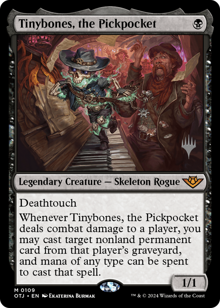 Tinybones, the Pickpocket | Outlaws of Thunder Junction Promos #109p [foil]