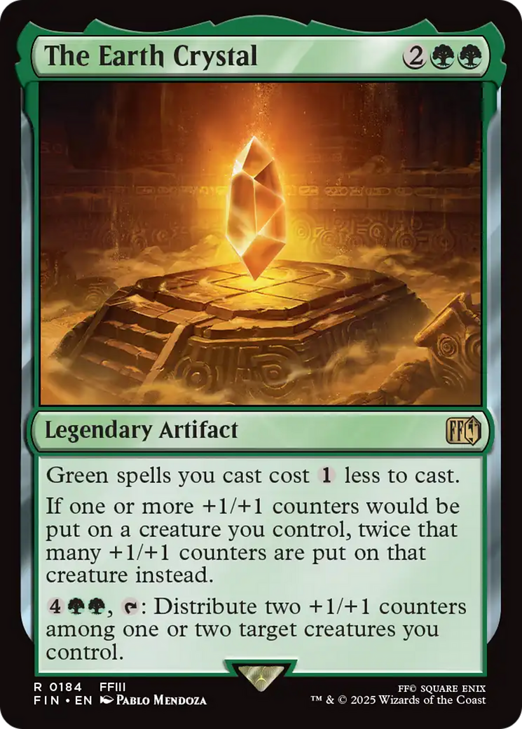 The Earth Crystal | Final Fantasy #184 [foil]