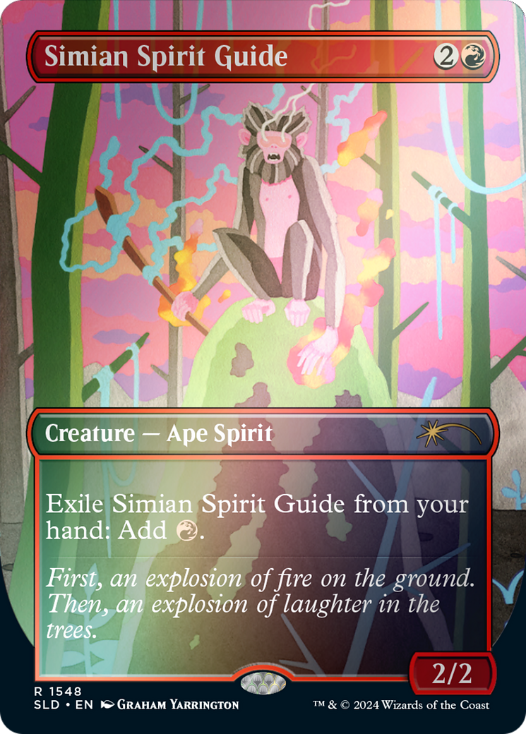 Simian Spirit Guide | Secret Lair Drop #1548s [foil]