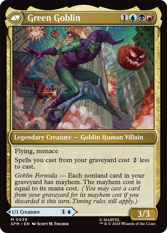 Norman Osborn // Green Goblin | Marvel's Spider-Man #39 [foil]