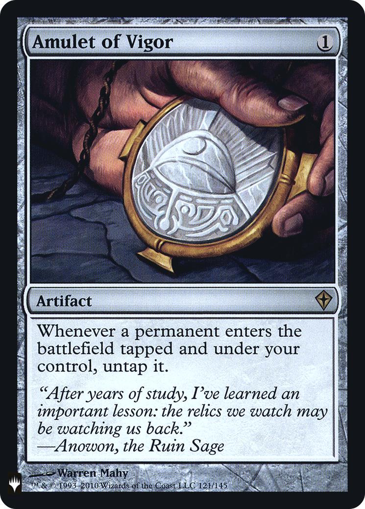 Amulet of Vigor | The List #WWK-121 [foil]