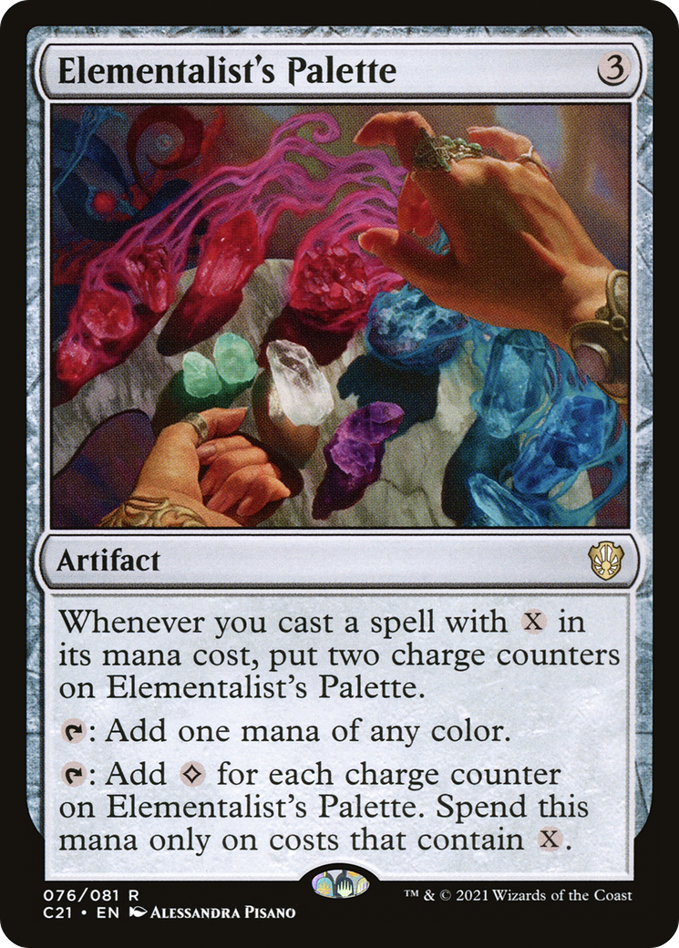 Elementalist's Palette | Commander 2021 #76