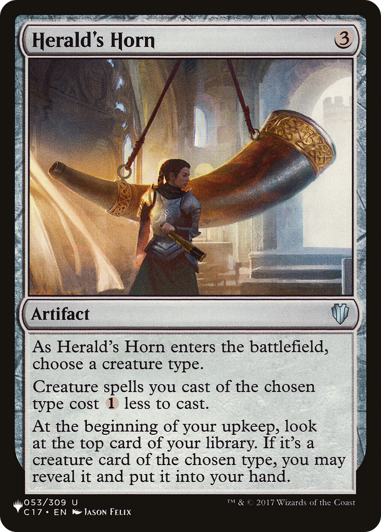 Herald's Horn | The List #C17-53