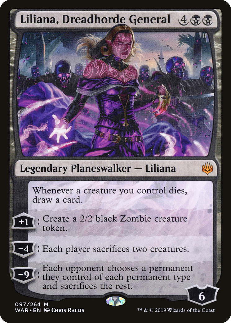 Liliana, Dreadhorde General | War of the Spark #97