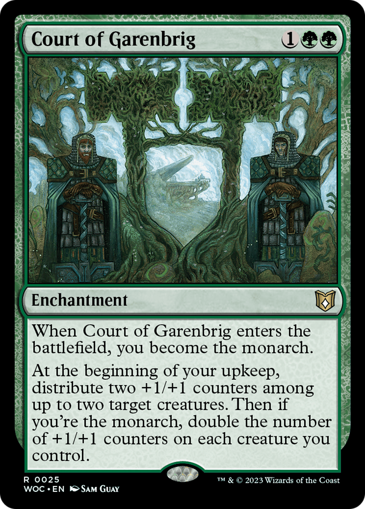 Court of Garenbrig | Wilds of Eldraine Commander #25 [foil]