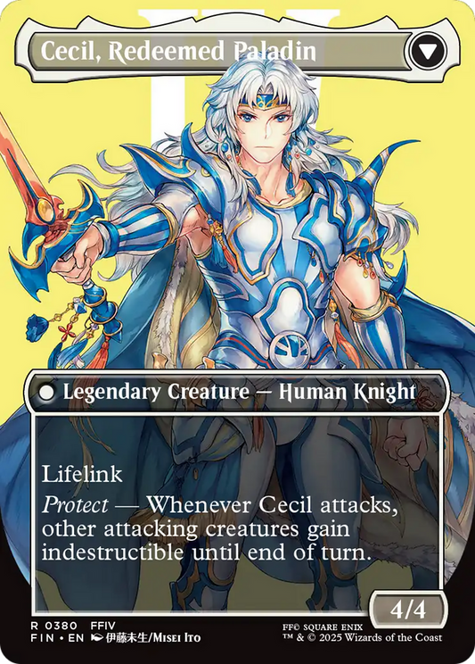 Cecil, Dark Knight // Cecil, Redeemed Paladin | Final Fantasy #380