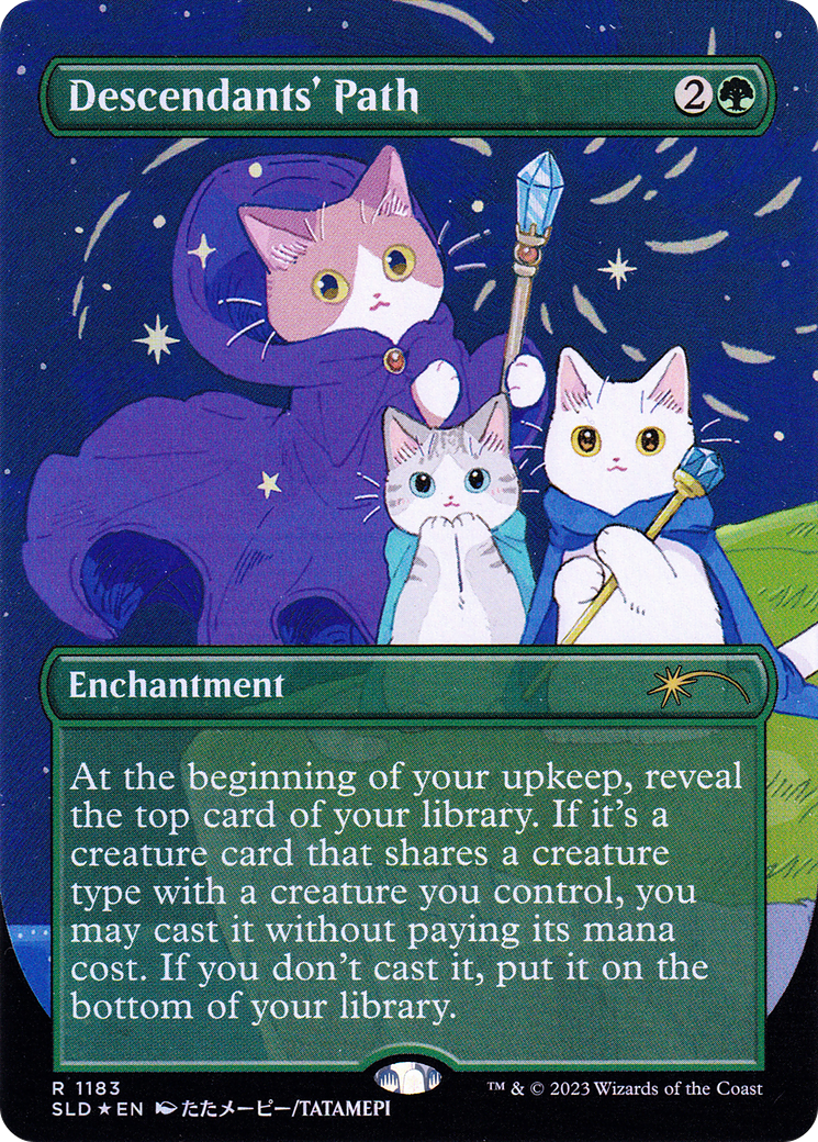 Descendants' Path | Secret Lair Drop #1183 [foil]