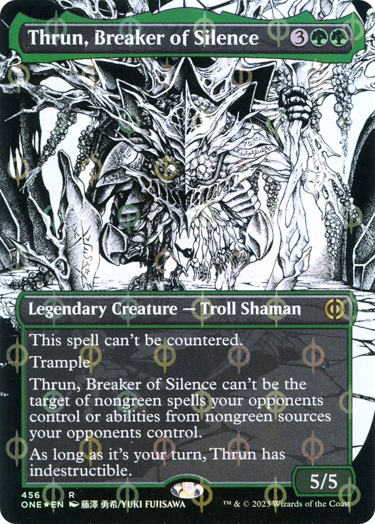 Thrun, Breaker of Silence | Phyrexia: All Will Be One #456 [foil]