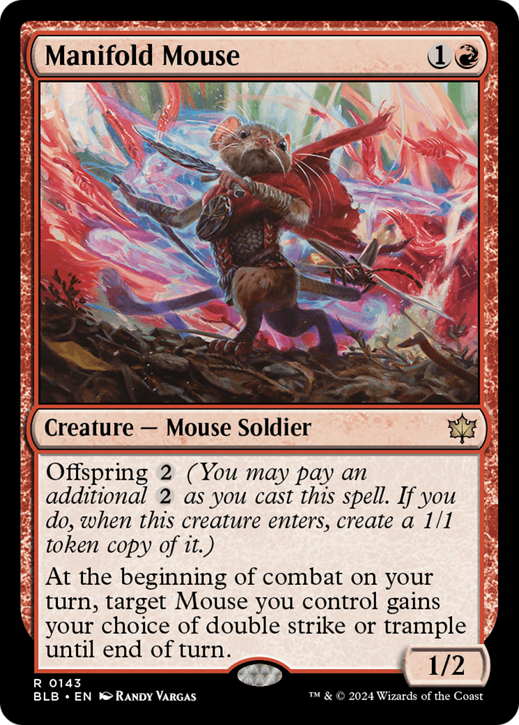 Manifold Mouse | Bloomburrow #143