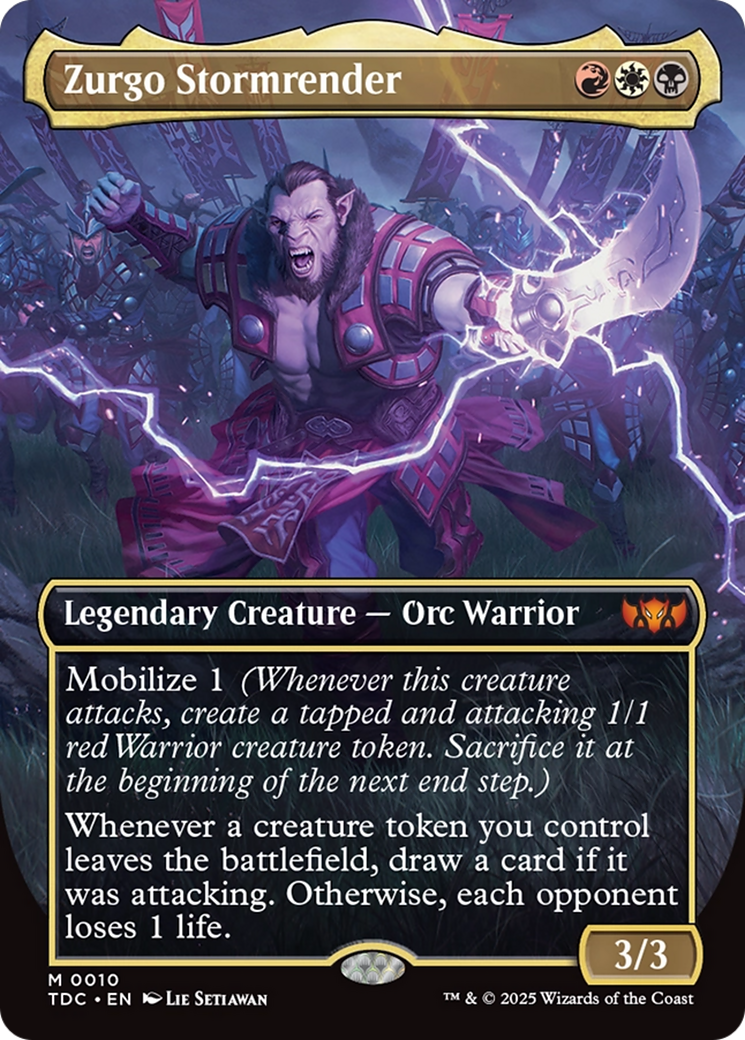 Zurgo Stormrender | Tarkir: Dragonstorm Commander #10