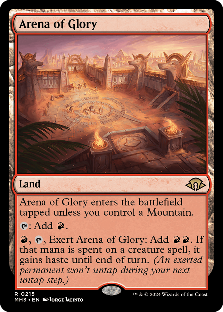 Arena of Glory | Modern Horizons 3 #215 [foil]