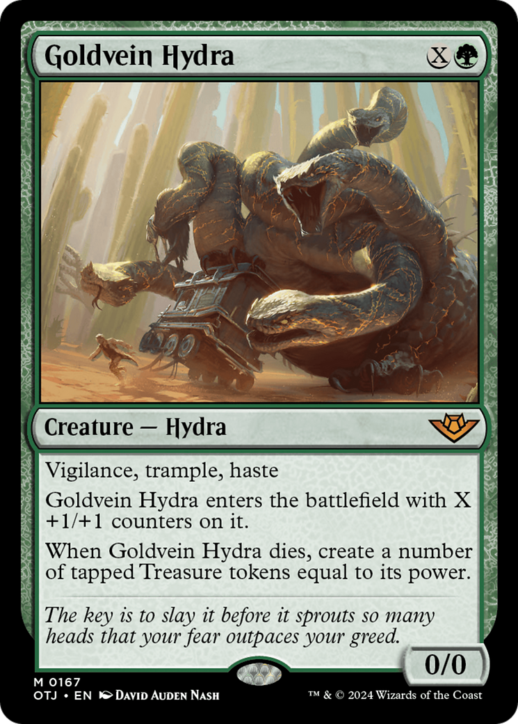 Goldvein Hydra | Outlaws of Thunder Junction #167