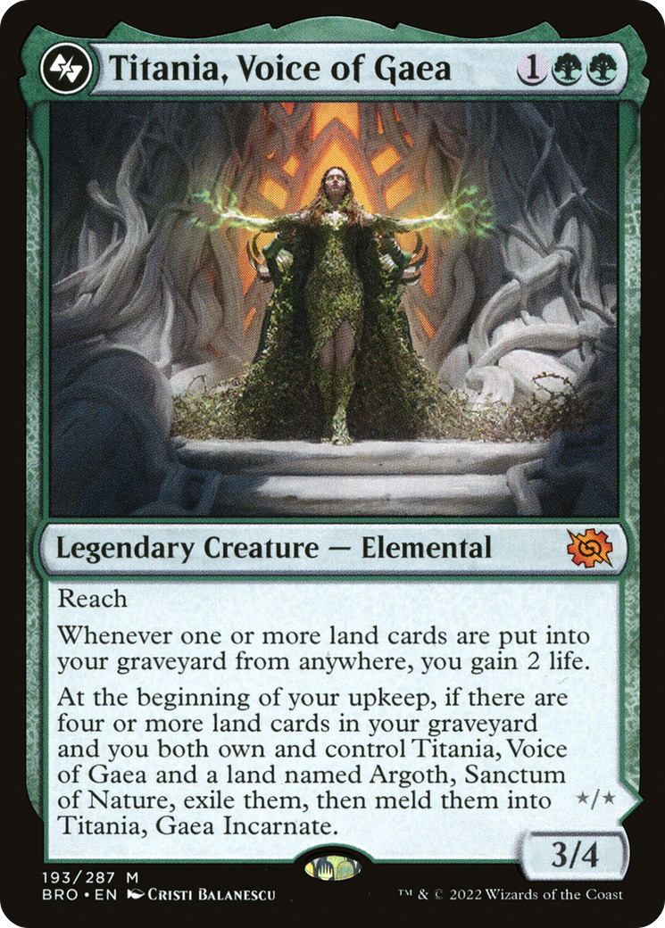 Titania, Voice of Gaea | The Brothers' War #193