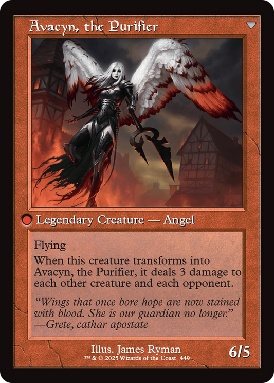 Archangel Avacyn // Avacyn, the Purifier | Innistrad Remastered #449 [foil]