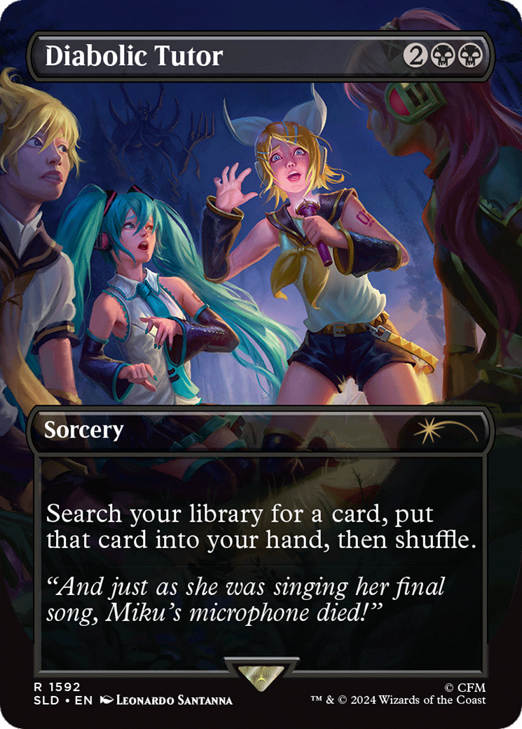 Diabolic Tutor | Secret Lair Drop #1592