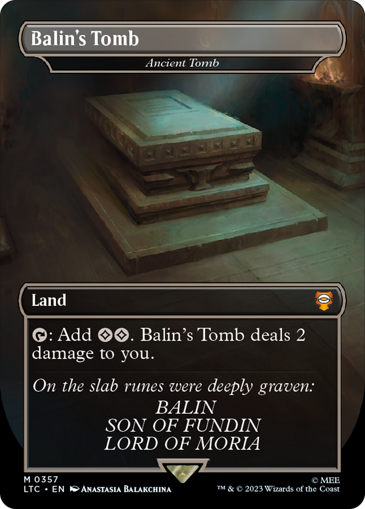 Ancient Tomb | Tales of Middle-earth Commander #357 [foil]