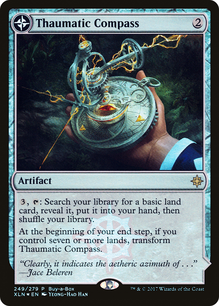 Thaumatic Compass // Spires of Orazca | XLN Treasure Chest #249 [foil]