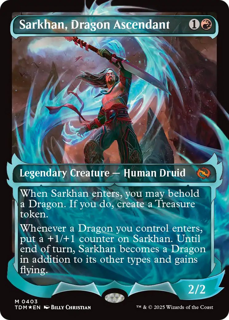 Sarkhan, Dragon Ascendant | Tarkir: Dragonstorm #403 [foil]