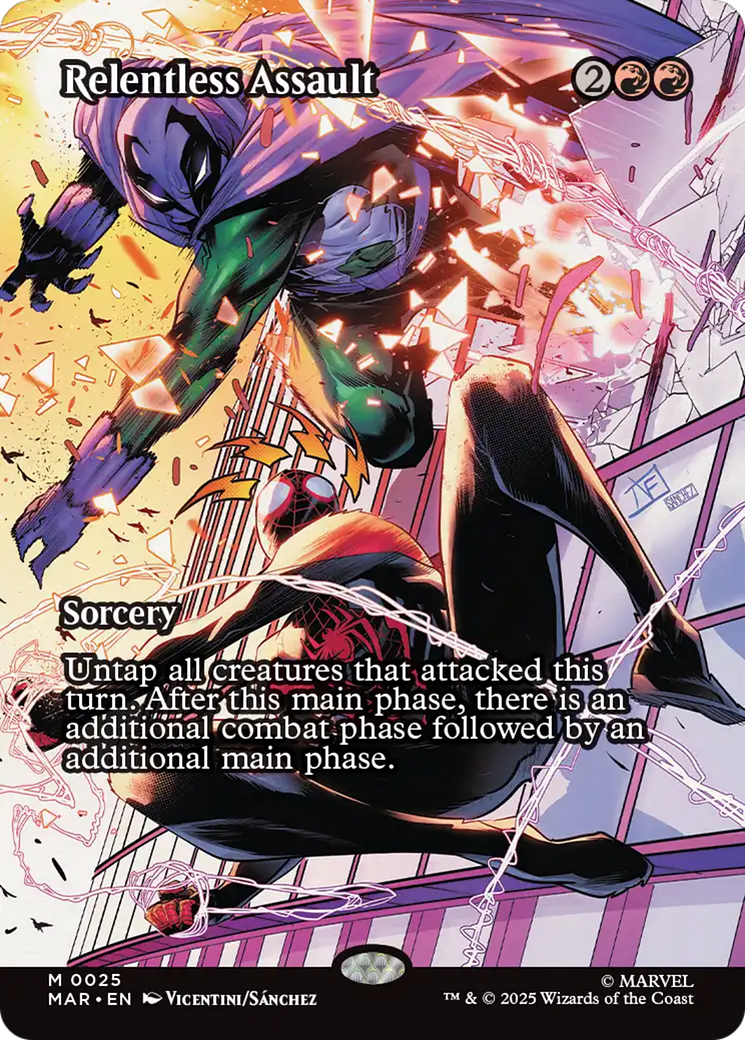 Relentless Assault | Marvel Universe #25