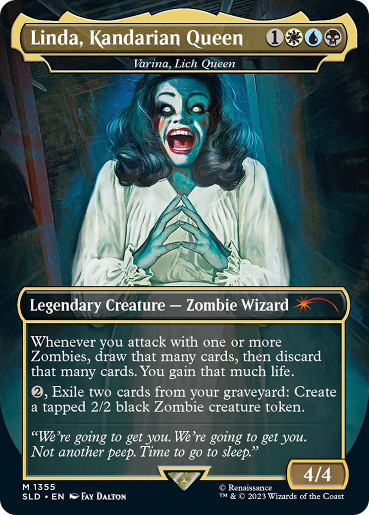 Varina, Lich Queen | Secret Lair Drop #1355 [foil]
