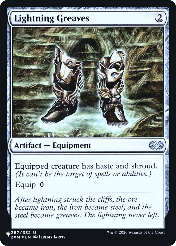 Lightning Greaves | The List #2XM-267 [foil]