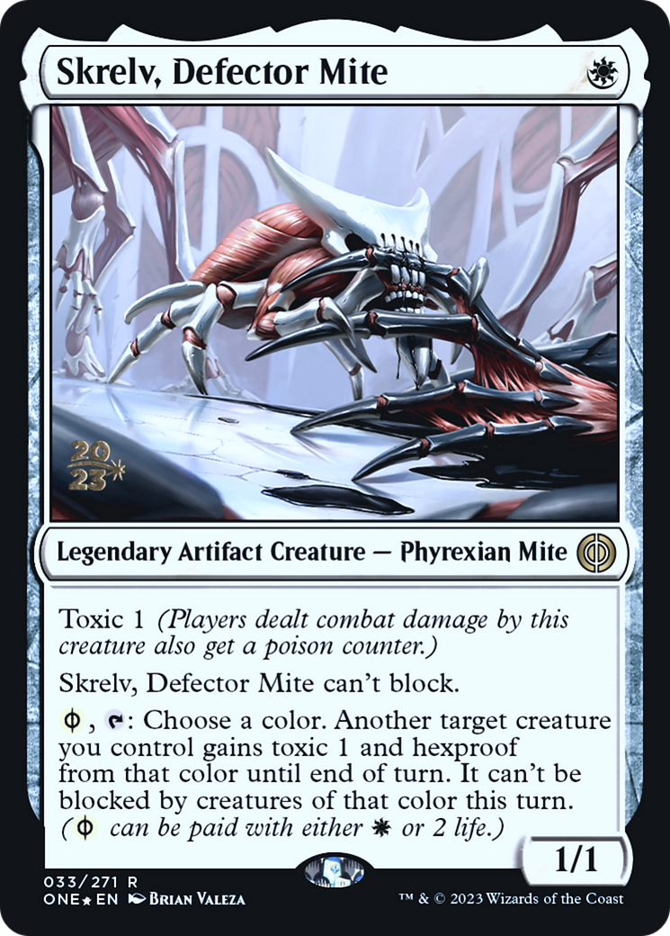 Skrelv, Defector Mite | Phyrexia: All Will Be One Promos #33s [foil]