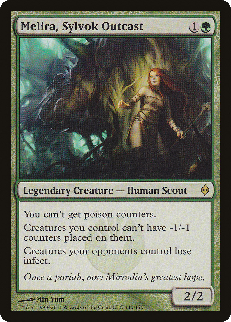 Melira, Sylvok Outcast | New Phyrexia #115
