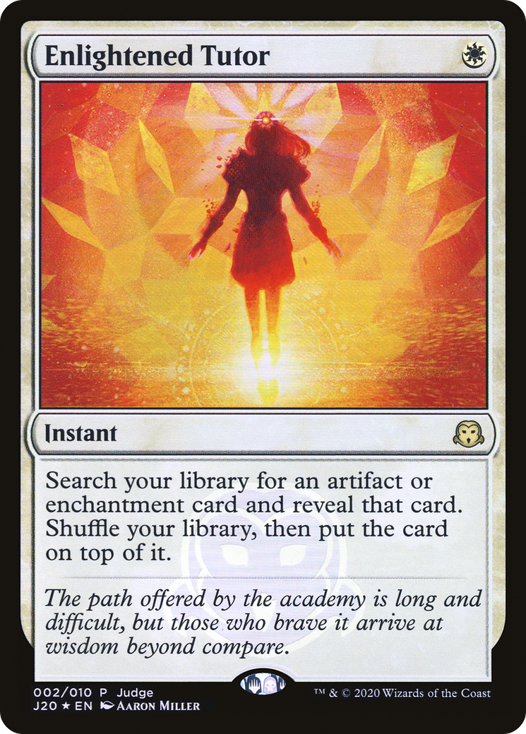 Enlightened Tutor | Judge Gift Cards 2020 #2 [foil]