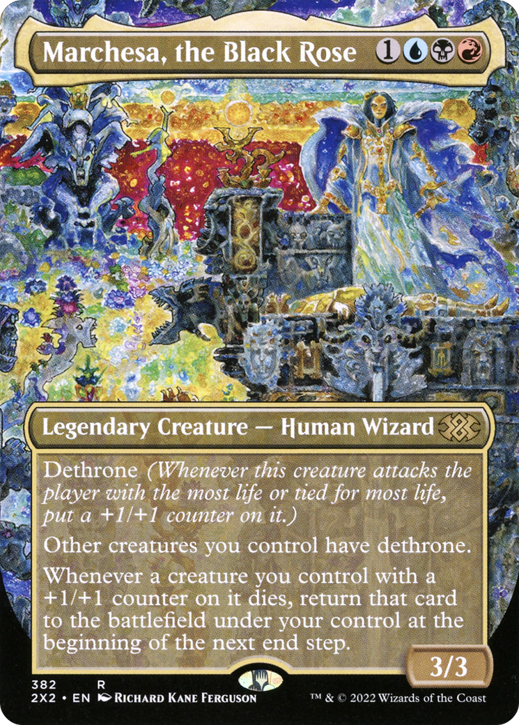 Marchesa, the Black Rose | Double Masters 2022 #382 [foil]
