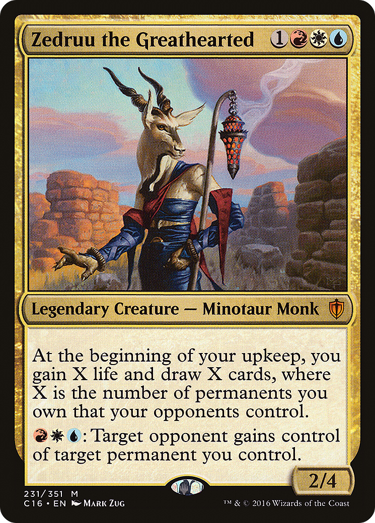 Zedruu the Greathearted | Commander 2016 #231