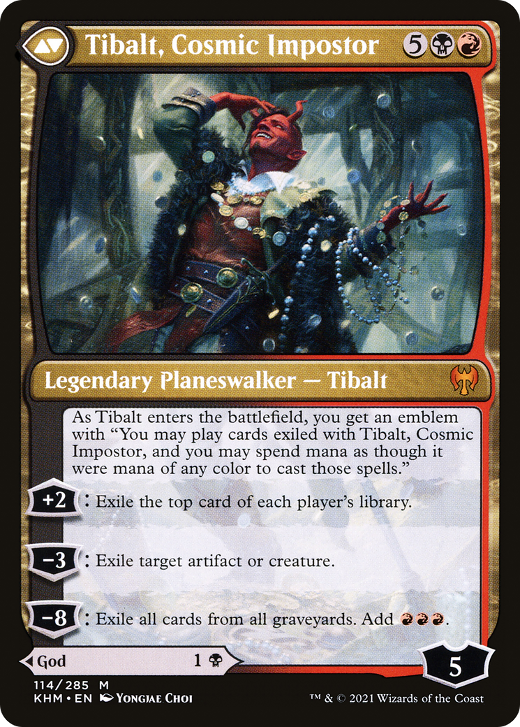 Valki, God of Lies // Tibalt, Cosmic Impostor | The List #KHM-114