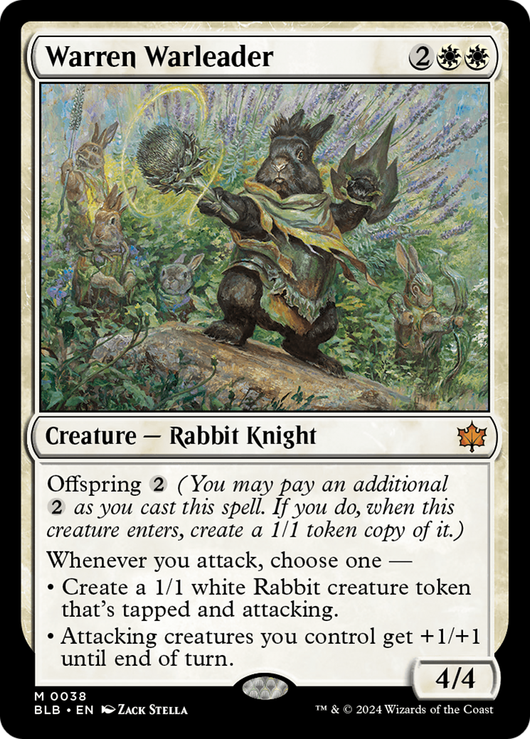 Warren Warleader | Bloomburrow #38