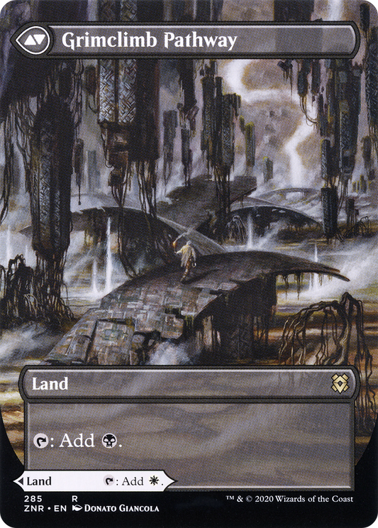 Brightclimb Pathway // Grimclimb Pathway | Zendikar Rising #285 [foil]