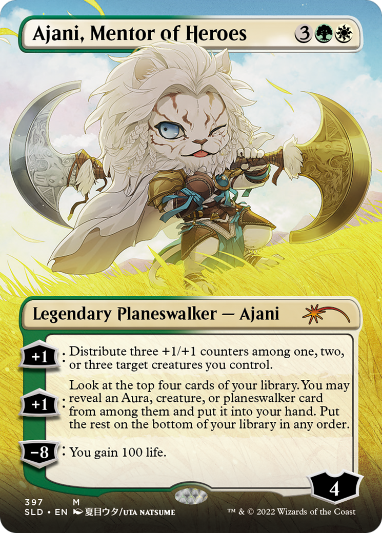 Ajani, Mentor of Heroes | Secret Lair Drop #397