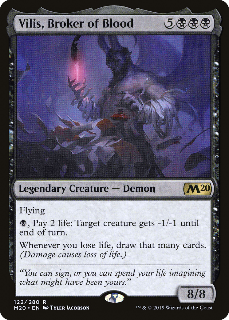 Vilis, Broker of Blood | Core Set 2020 #122