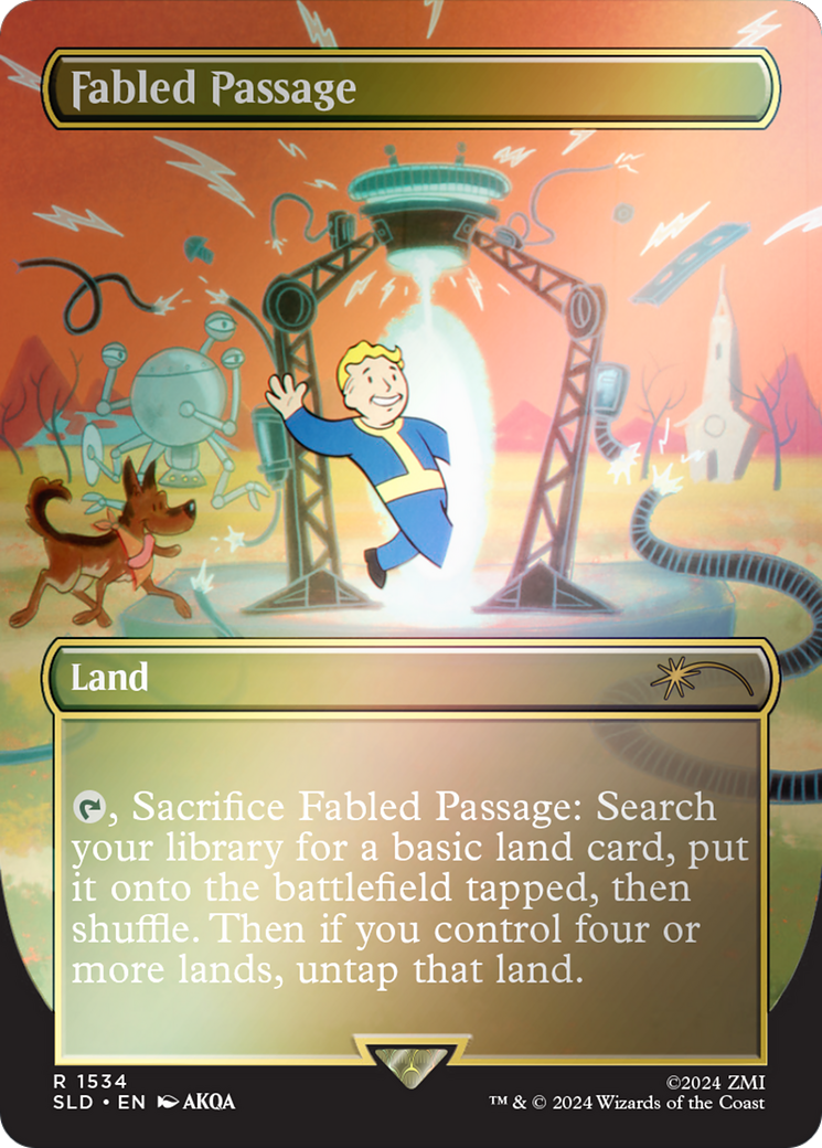 Fabled Passage | Secret Lair Drop #1534s [foil]
