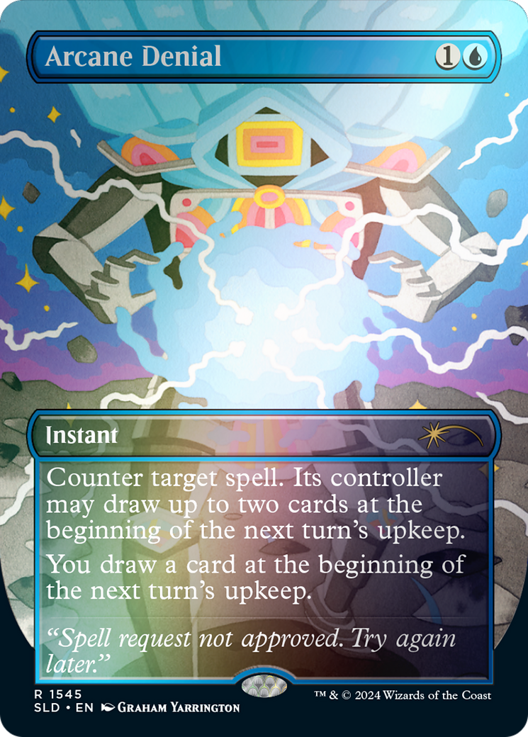 Arcane Denial | Secret Lair Drop #1545s [foil]