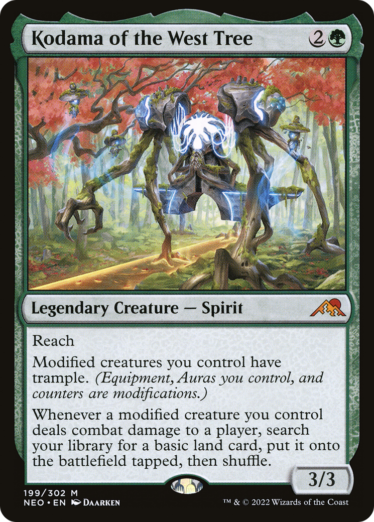 Kodama of the West Tree | Kamigawa: Neon Dynasty #199 [foil]