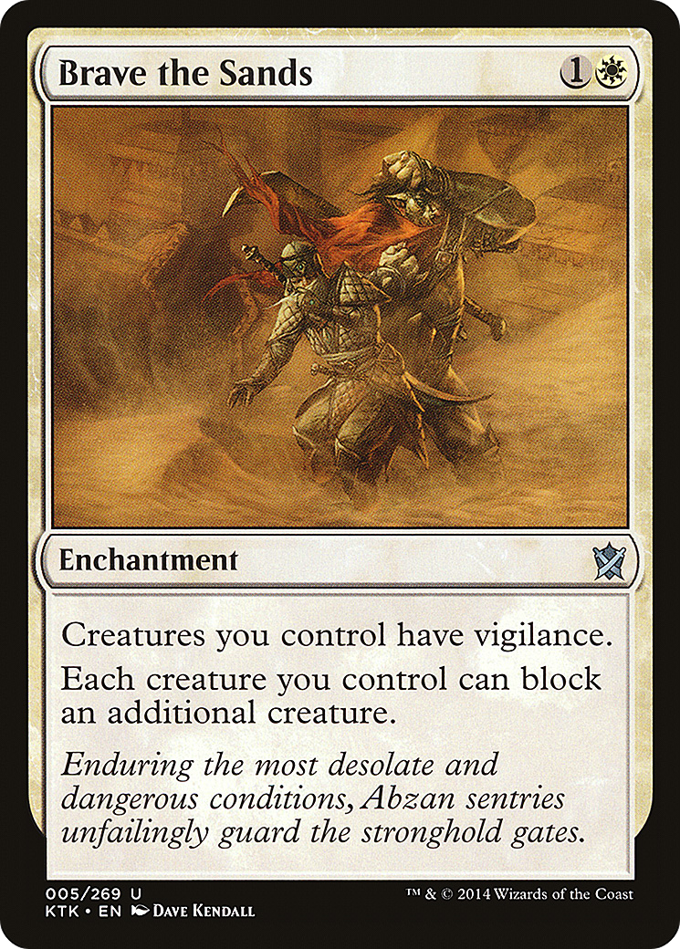 Brave the Sands | Khans of Tarkir #5