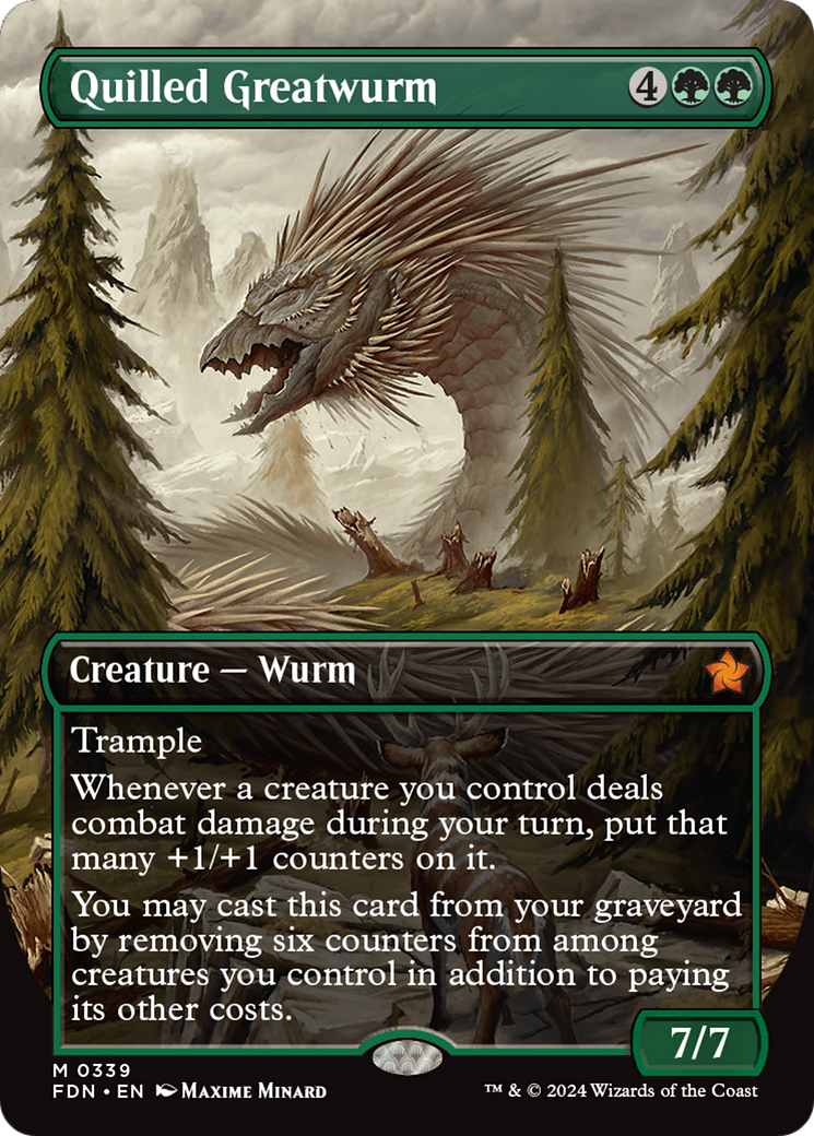 Quilled Greatwurm | Foundations #339