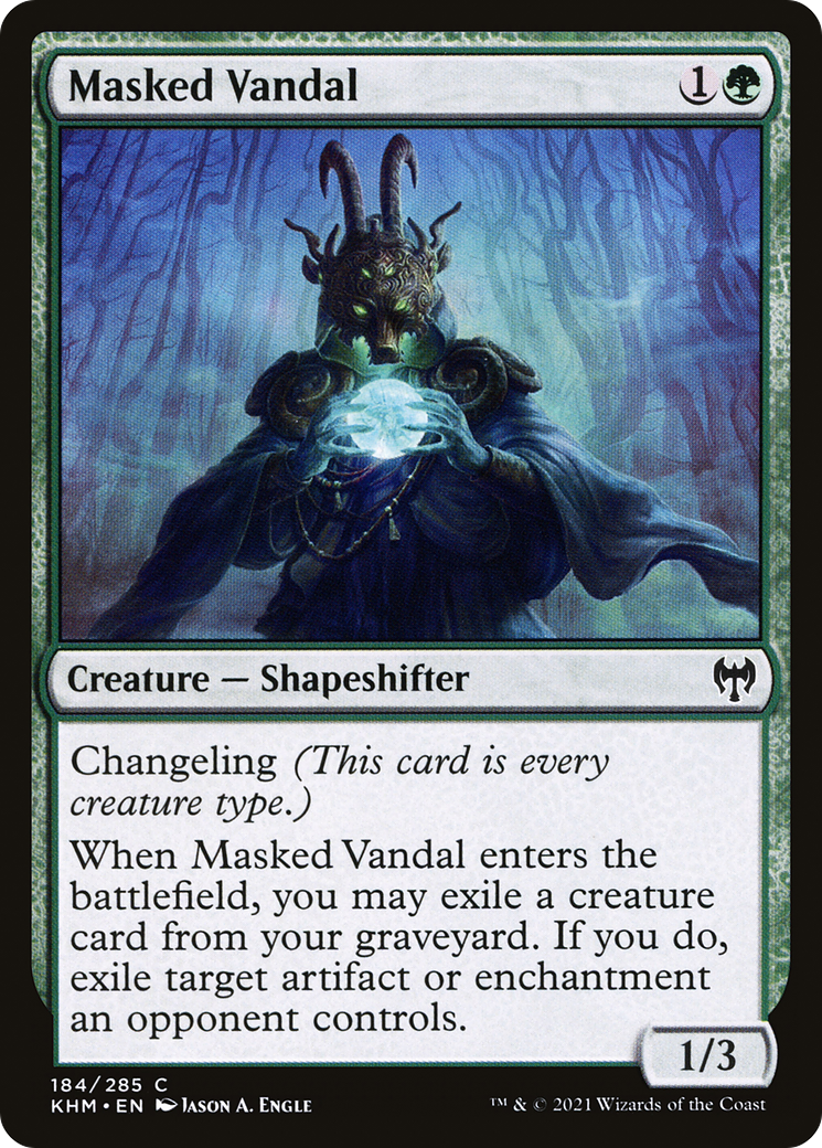 Masked Vandal | Kaldheim #184 [foil]