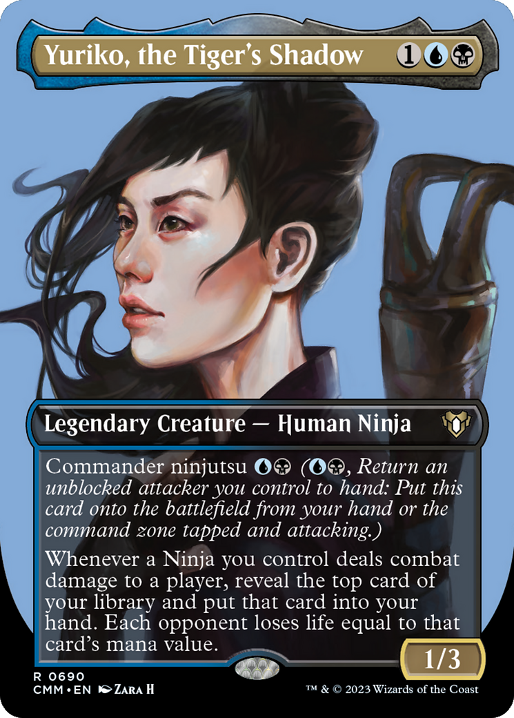 Yuriko, the Tiger's Shadow | Commander Masters #690 [foil]