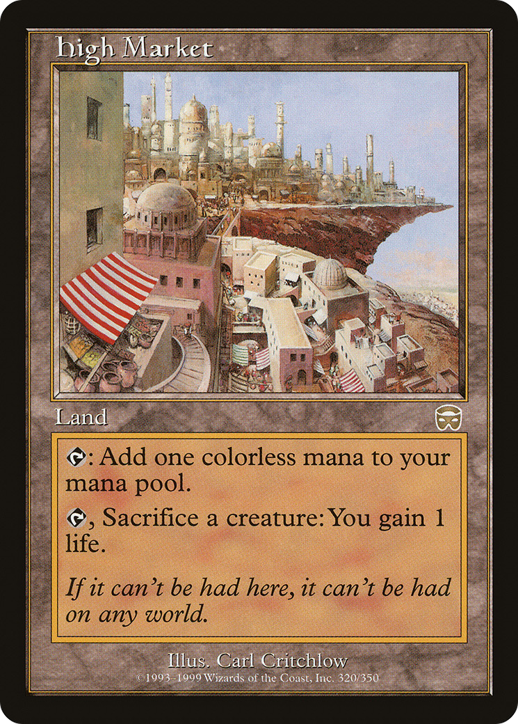 High Market | Mercadian Masques #320