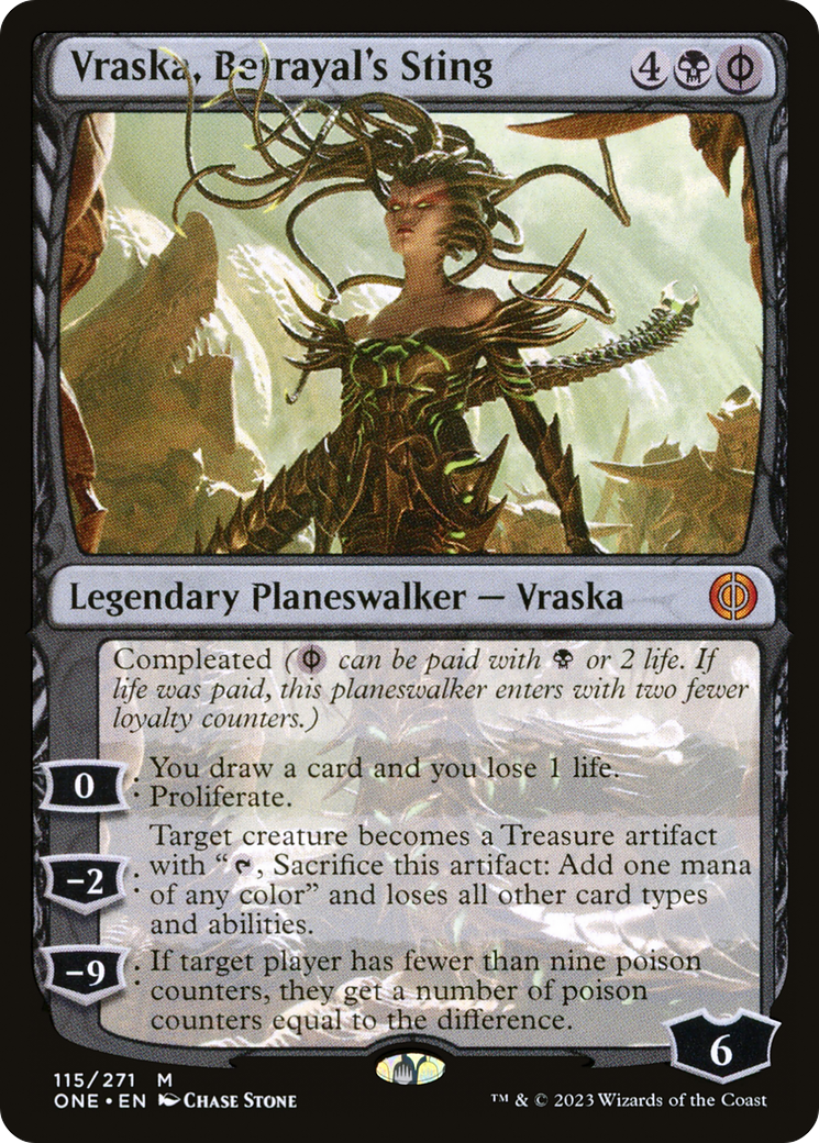 Vraska, Betrayal's Sting | Phyrexia: All Will Be One #115