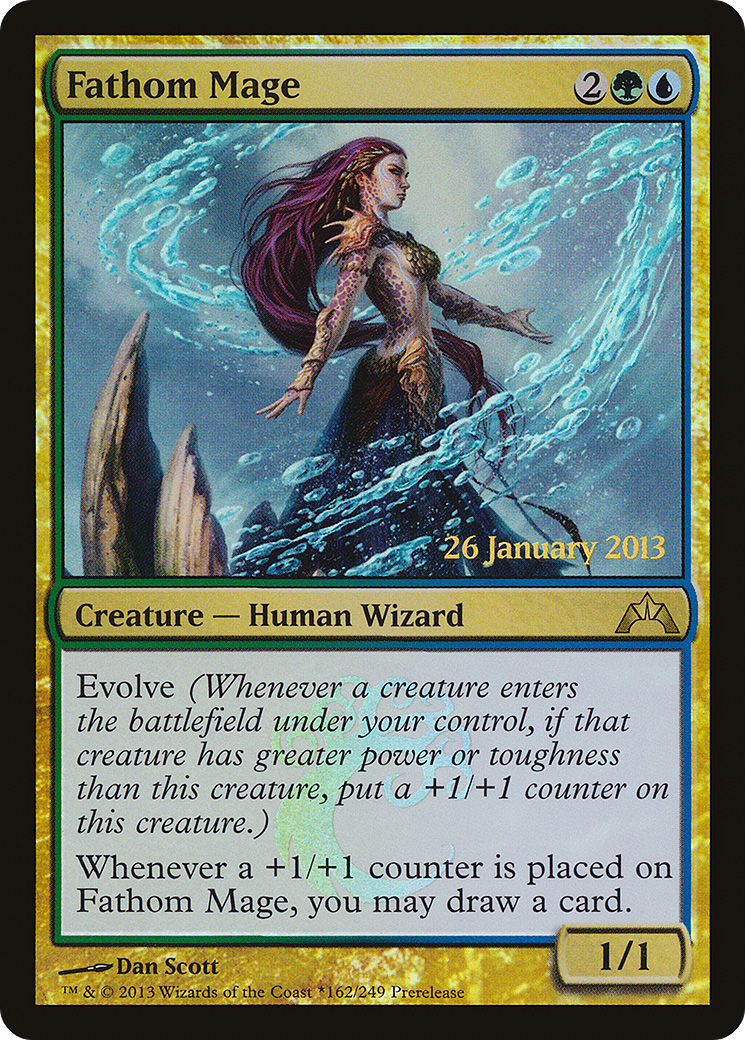 Fathom Mage | Gatecrash Promos #162s [foil]