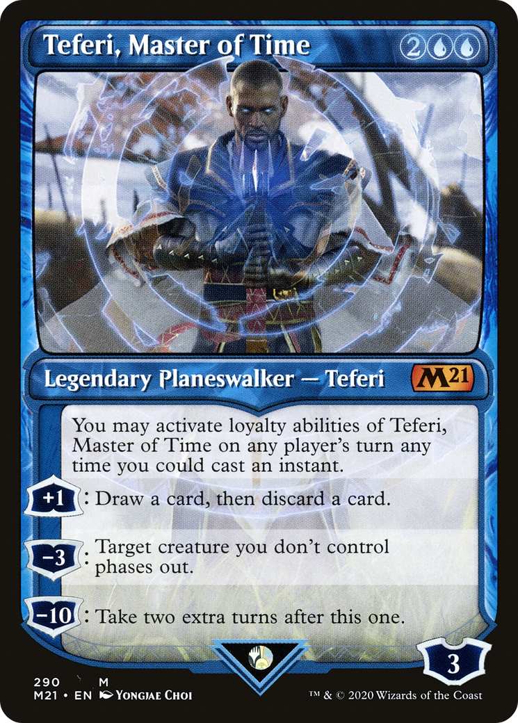 Teferi, Master of Time | Core Set 2021 #290 [foil]